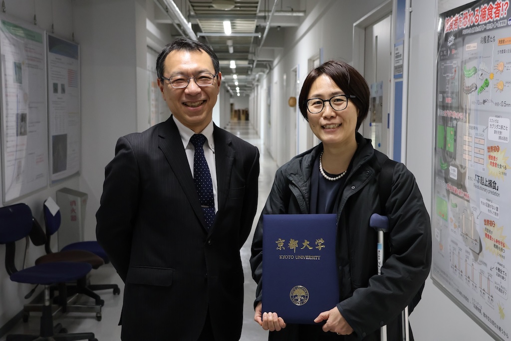 博士号取得の斉藤さん